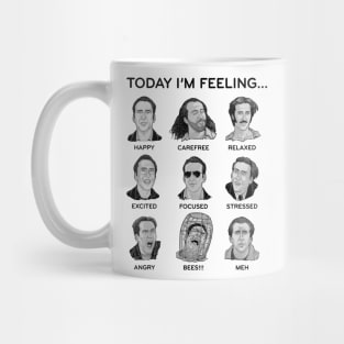 Nicolas Cage - Today I'm Feeling Mug